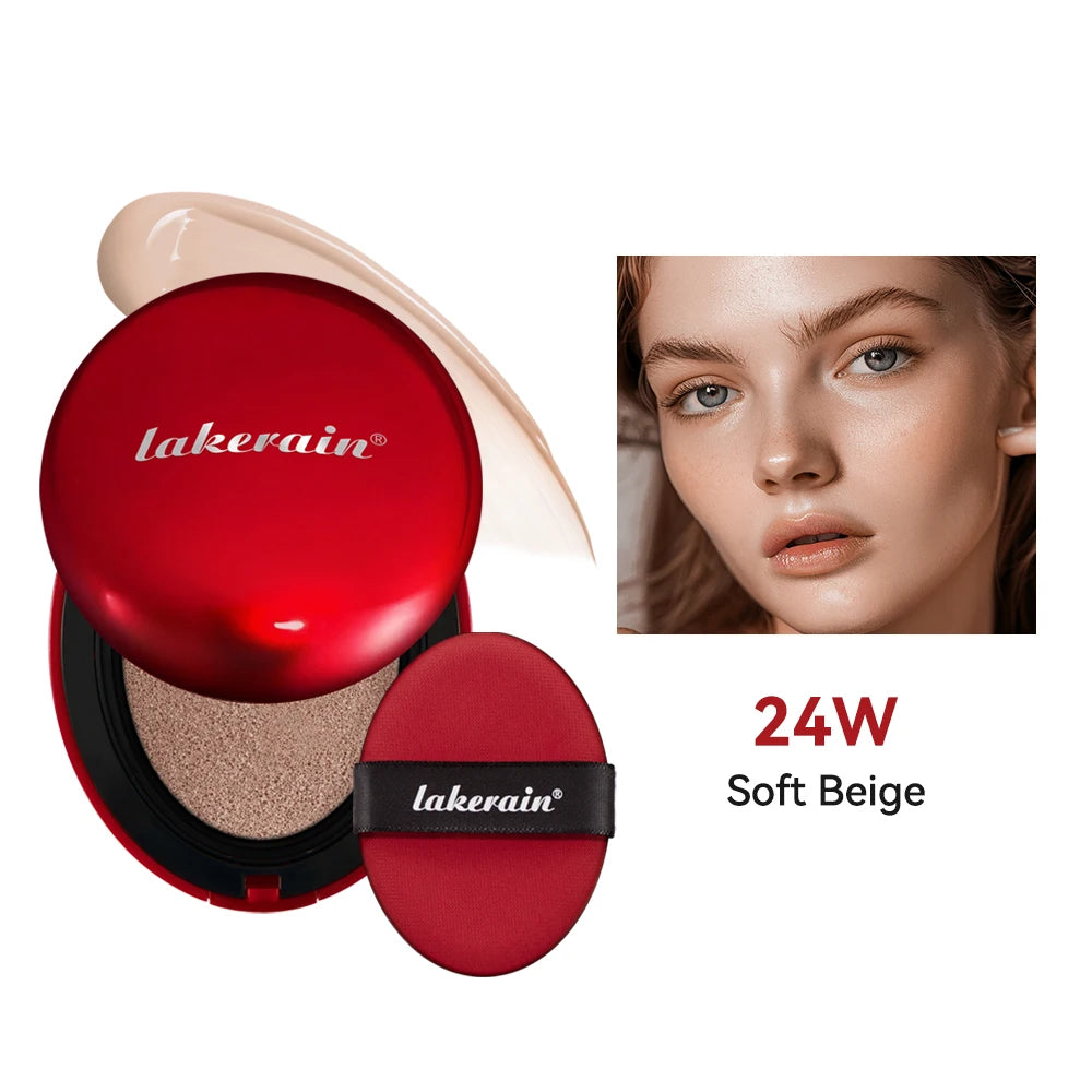 Sunscreen Cushion Foundation Natural Moisturizing Concealer Whitening Oil-control Women Base Long-lasting Makeup Korean Cosmetic Oasis Select 24W