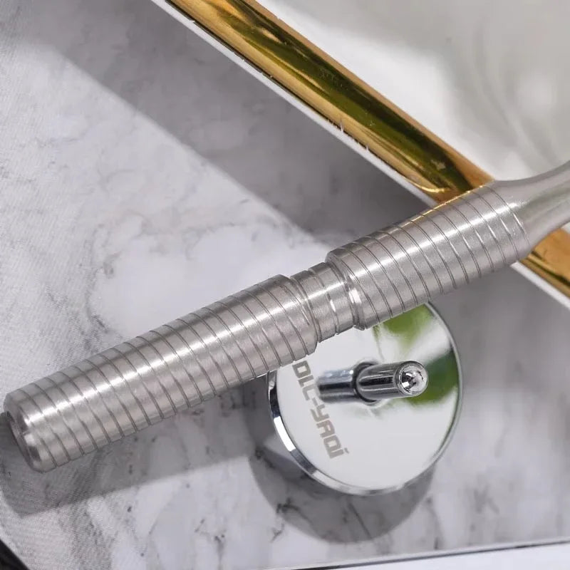 YAQI New Stainless High Quality Simple Safety Razor Handle For Men Shaving Razor Accessory Solid Color Professional Razor Handle Oasis Select