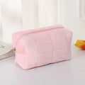 Simple Makeup Bag Pillow Pen Bag High Appearance Level WOMEN'S Large Capacity Pillow Bag Portable Storage Bag Oasis Select Pink Y0802