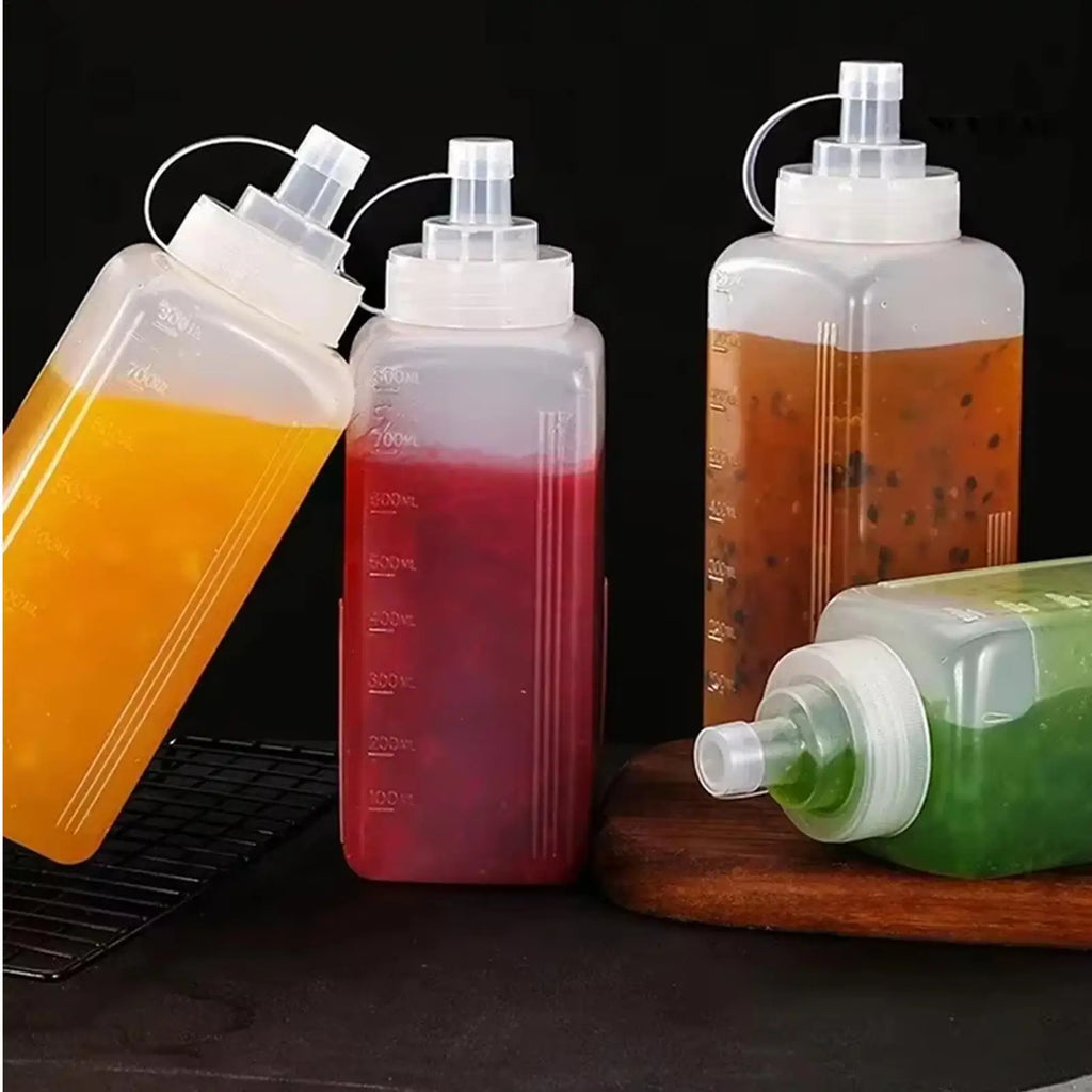 Squeeze Sauce Bottle Sauces Olive Oil Bottle Large Squeeze Condiment Bottles with Nozzles Dispenser Squeeze Sauce Bottle Gadget Oasis Select