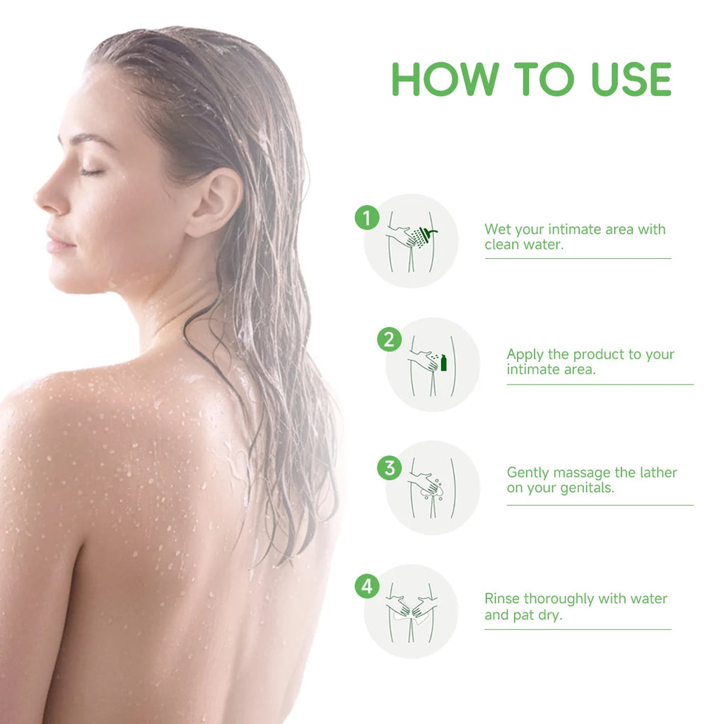 WOMEN'S INTIMATE WASH ALOE, Long-lasting freshness in womens body wash, rich lather, gentle on skin, controls odor cleanses skin Oasis Select