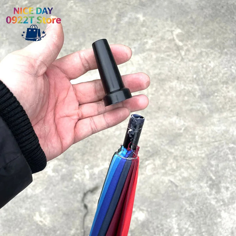 Long-handled Umbrella Repair Parts Supply Accessories Tip Protector Replacement Tops Cover Professional Tips@#X Oasis Select