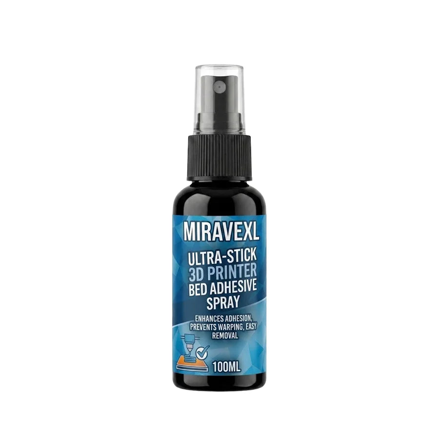100ml Strong 3D Printer Adhesive Spray Suitable for PLA, ABS, PETG, TPU Filaments - Reduces Warping, Enhances Bed Adhesion Oasis Select 1PC