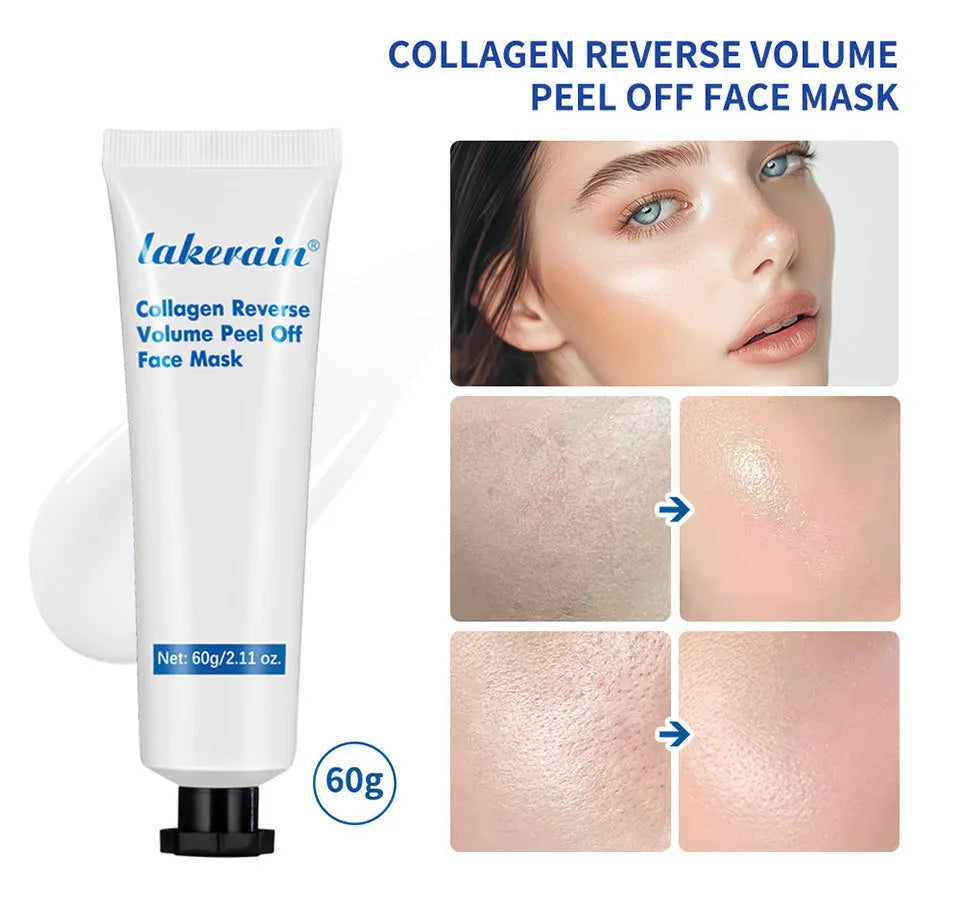 60gHydrolyzed Collagen Peel Off Mask, Hydrating Brightening Firming Moisturizing Skin Care Oasis Select