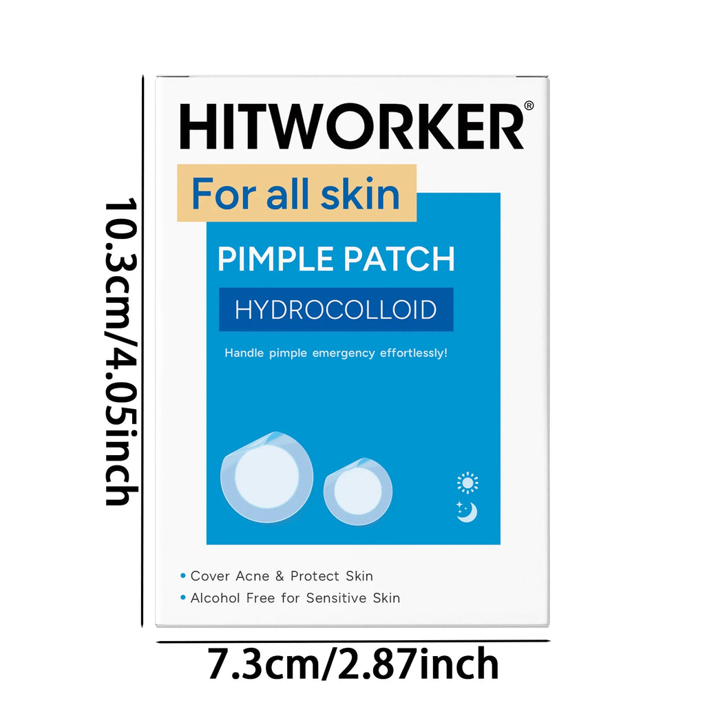 252/412/812pcs circular acne patches. Suitable for all kinds of light skin color, 24-hour protection, invisible coverage, non ir Oasis Select
