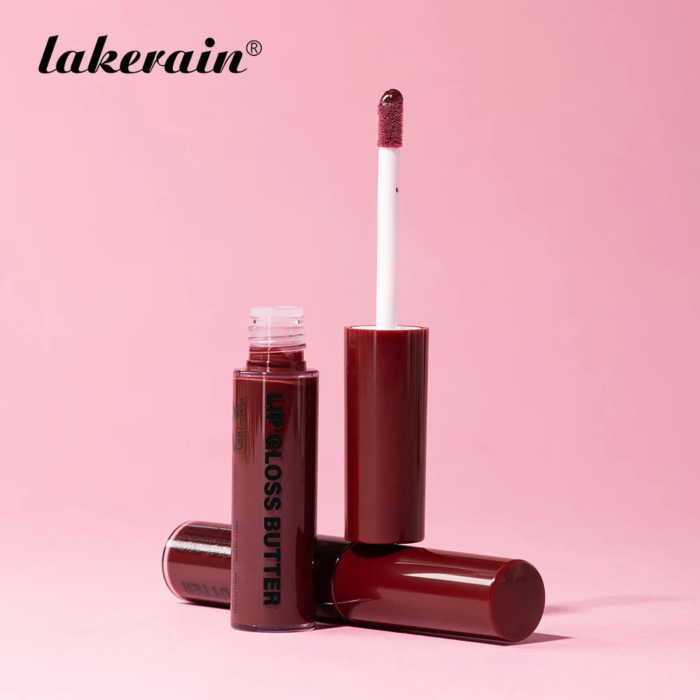 8ml Butter Non-stick Cup Gloss Lip Gloss Moisturizing Mirror Lip Gloss Lasting Color Lip glaze Dye Lip Liquid Makeup For Women Oasis Select