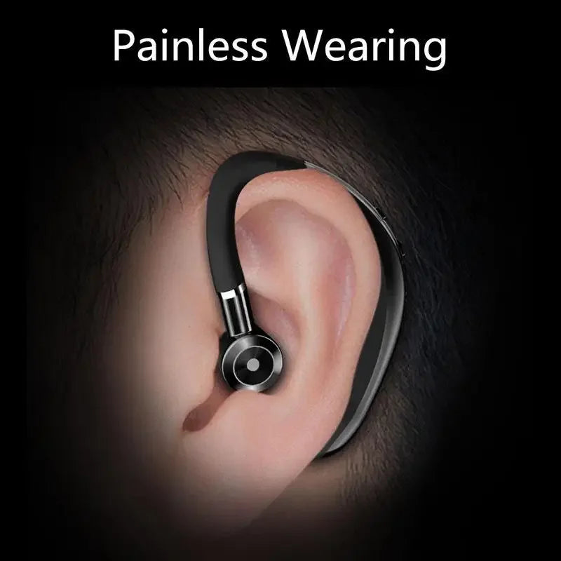 S109 Wireless Bluetooth Headset Single Ear Left and Right Ear Wear Ear-Mounted for iPhone Samsung Xiaomi Phones In-ear Earphones Oasis Select