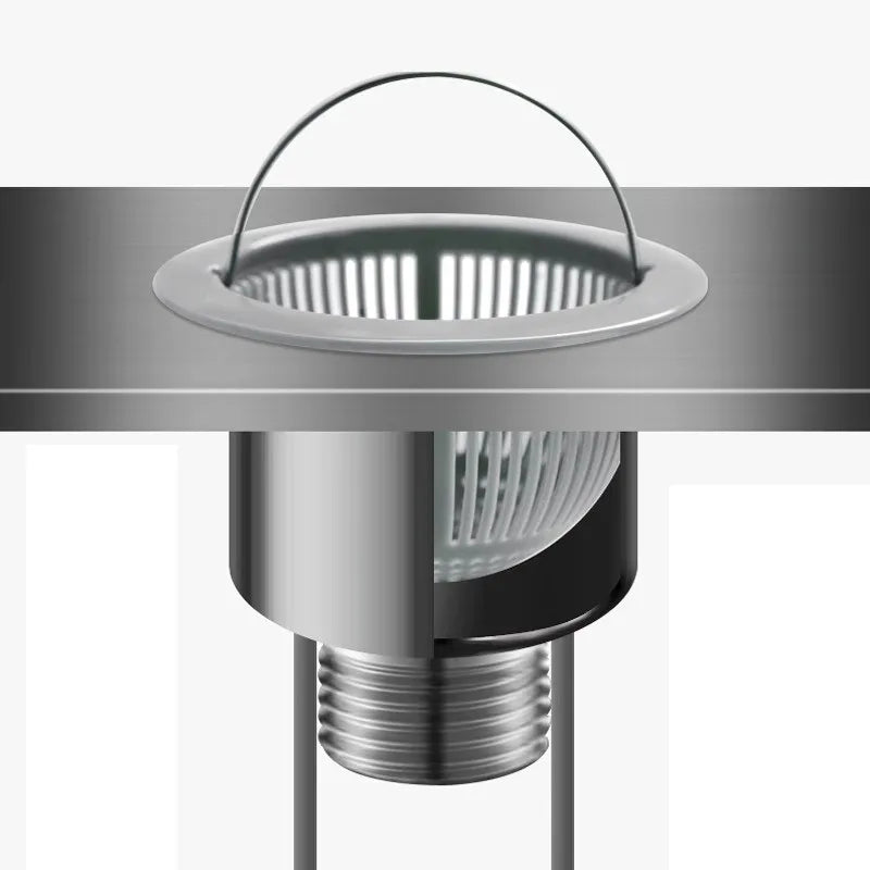 Sink Strainer Grid Filter Drain Hole Filter Mesh Protection Against Clogging Trap Waste Screen Hair Catcher Kitchen Accessories Oasis Select