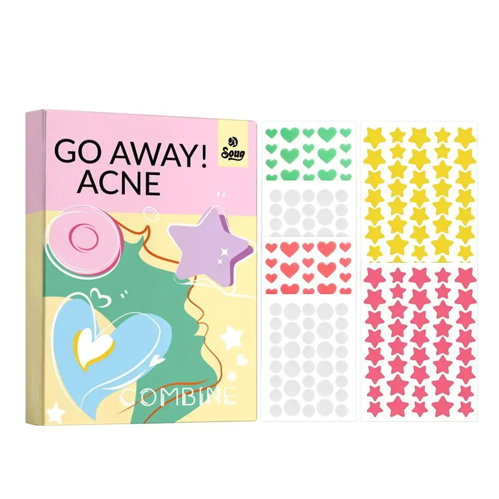 Cute Butterfly Heart Star Acne Pimple Patches – 120–420 Count Acne Pimple Patches Oasis Select C-224pcs