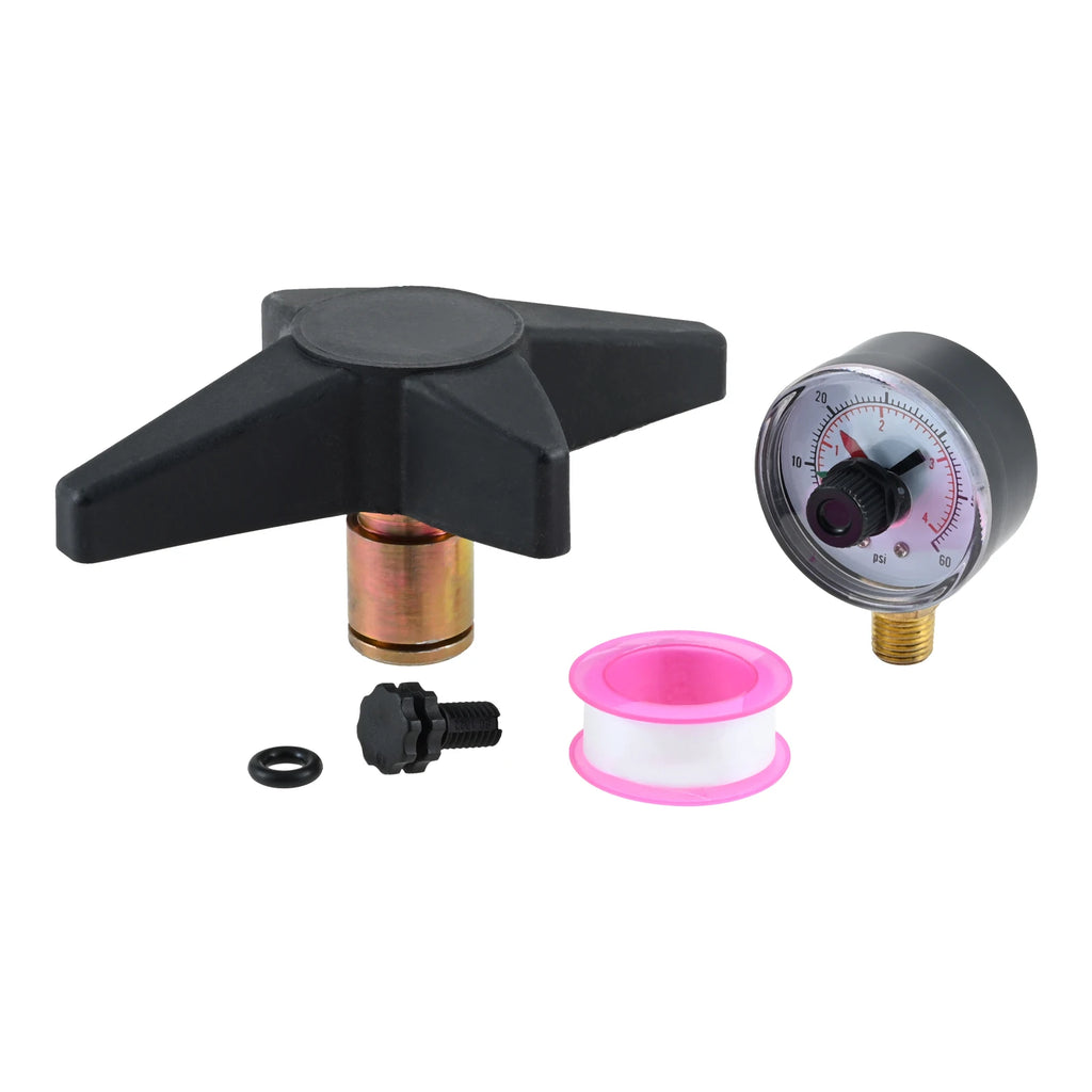 CX900G Knob and ECX1322A Directional Vent Valve and ECX271261 Boxed Pressure Gauge for Star-Clear Plus Parts Cartridge Filter Oasis Select