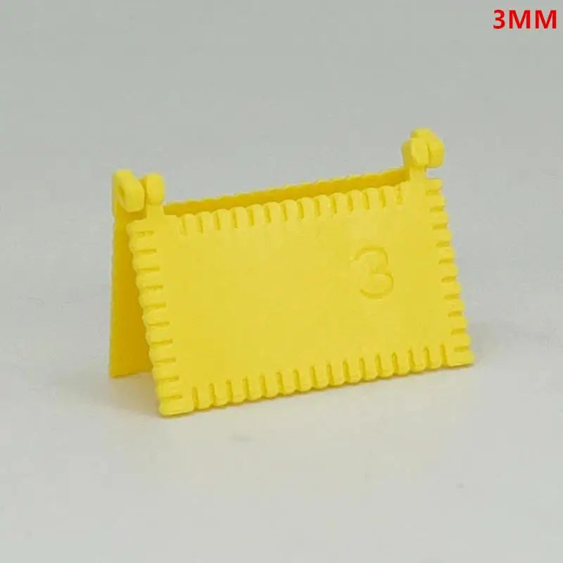 1/3 PCS Precision Sewing Guide Template Tool for Consistent Stitches 3/4/5mm Spacing Fabric Embroidery Leather Craft Oasis Select 3mm Yellow