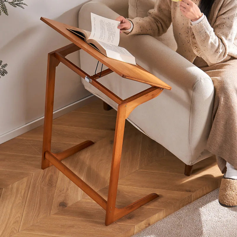 Bedside table Foldable computer table Home living room Small lifting table Sofa Small desk Office notebook sofa Oasis Select