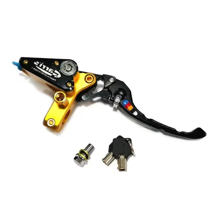 Motorcycle CNC modification accessories anti-theft lock direct push up pump hydraulic brake clutch pump oil pipe assembly Oasis Select right side 2