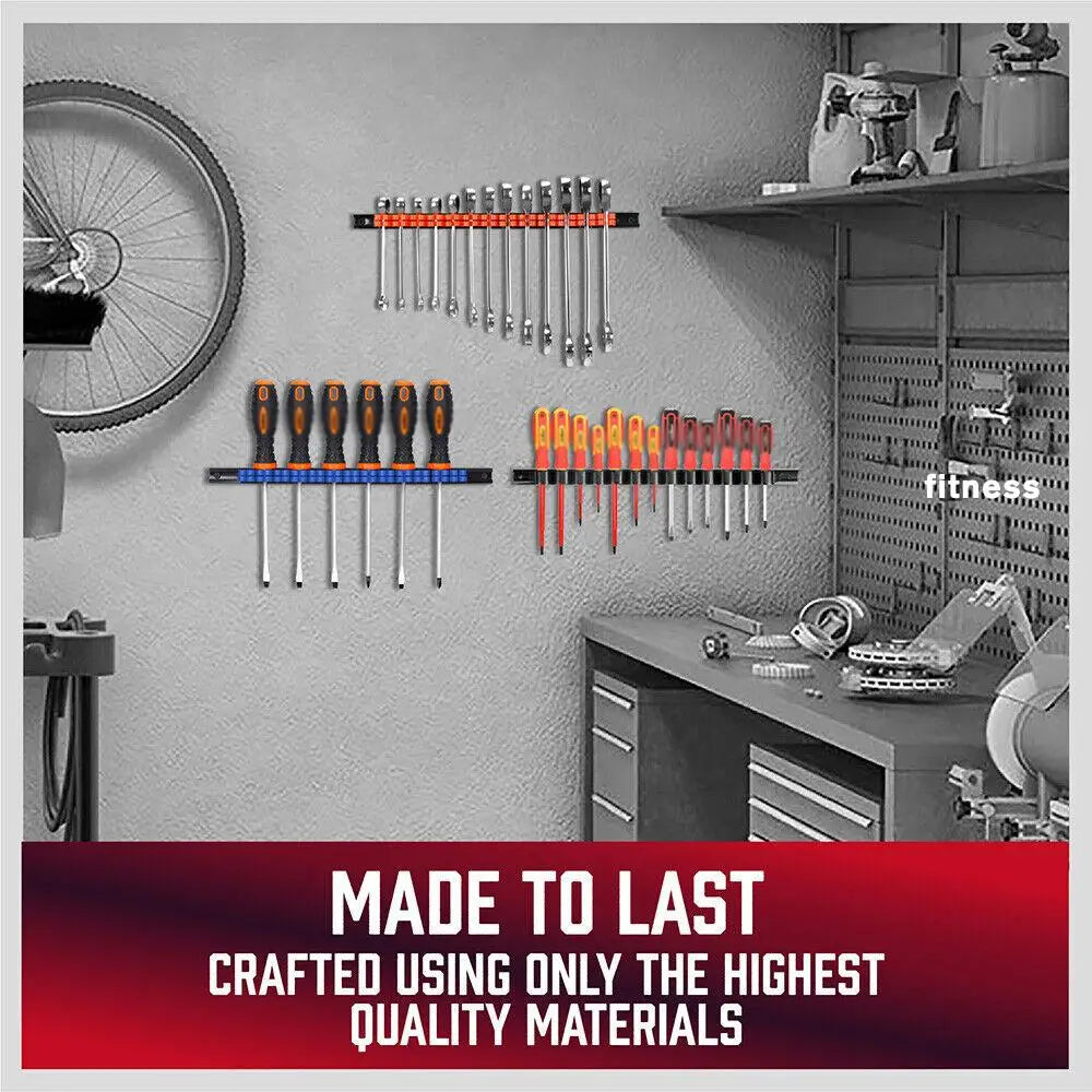 Screwdriver Organizer Wrench Organizer Hand Tool Holder Display Rack Workshop Vice Wrench Storage Rack Accessories Oasis Select