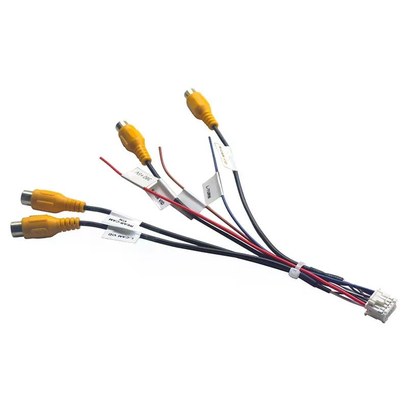 1 Piece DIY Accessories For Android Head Unit With Built-in 360 Panoramic Camera System 12Pin Cable Adapter Oasis Select