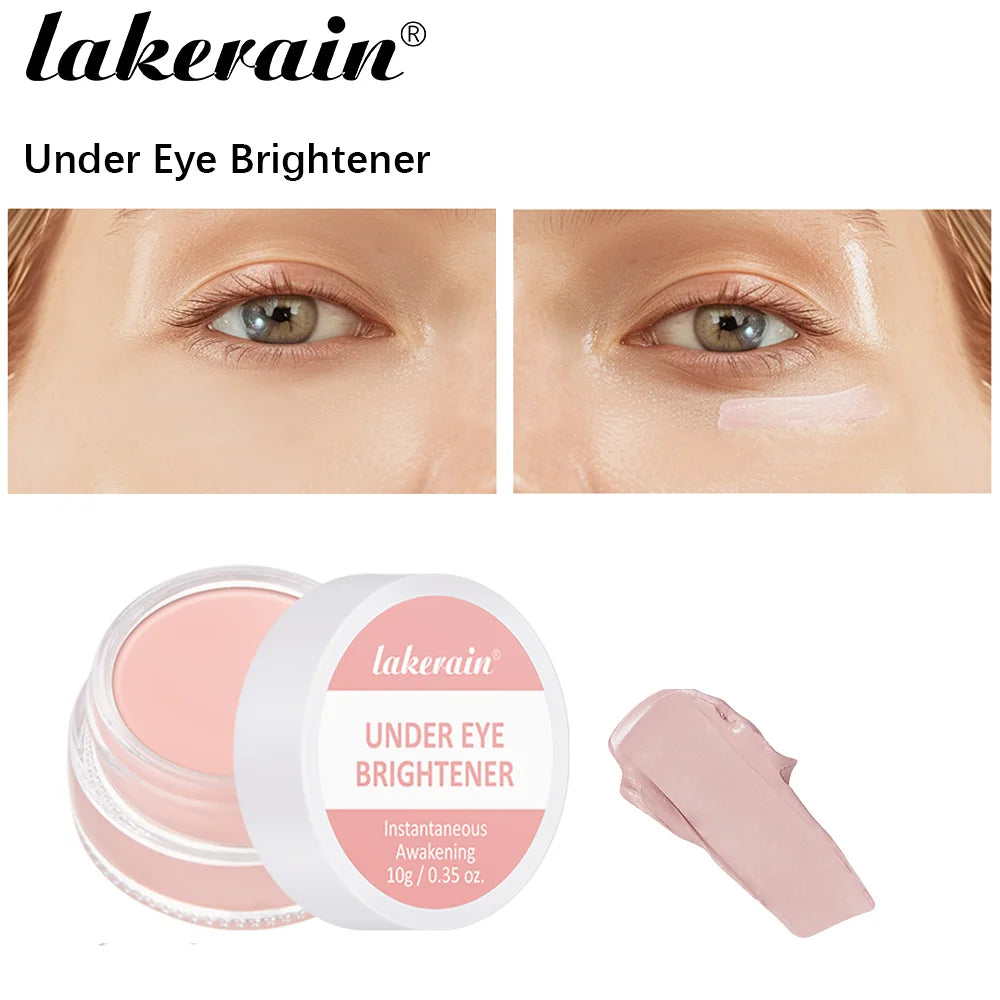 Lakerain Under Eye Brightener Hydrating Concealer Cream Medium Correction for All Skin Types Conceal and Brighten Dark Circles Oasis Select