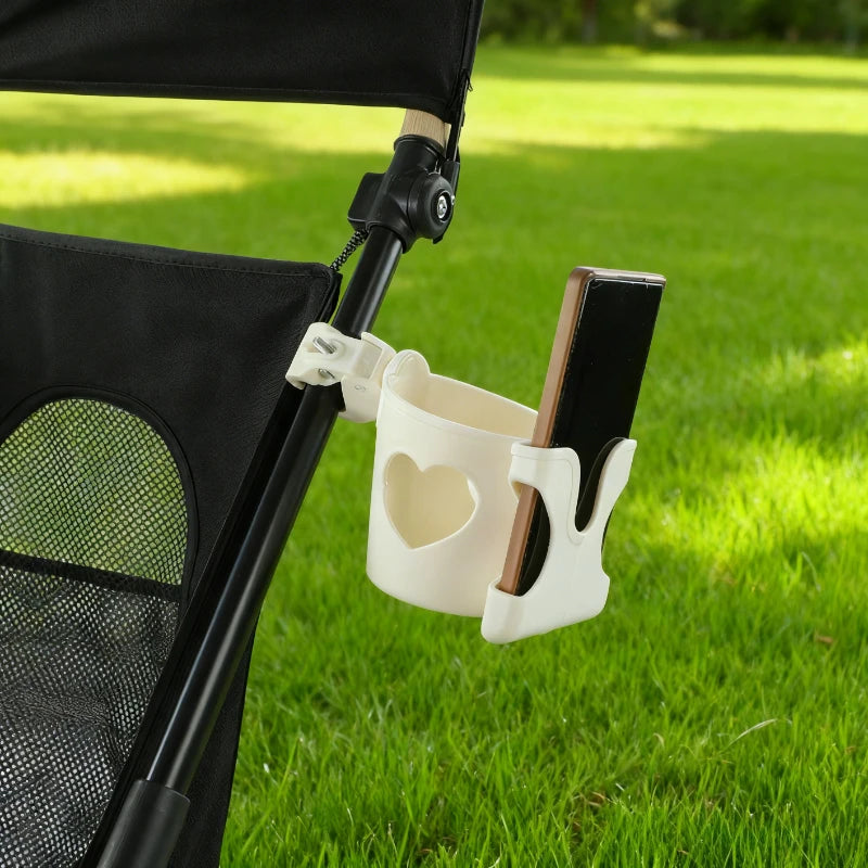 2-in-1 Baby Stroller Cup Holder Phone Holder Multifunctional Universal Infant Bottle Holder Stroller Accessories Cup Holder Oasis Select