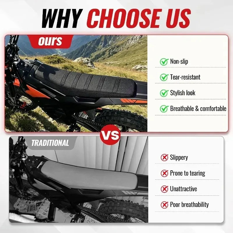 For Yozma IN10 Breathable Waterproof Wear Resistant Seat Cover Protector Motorbike Dirt Bike EBike Electric Vehicle Accessories Oasis Select