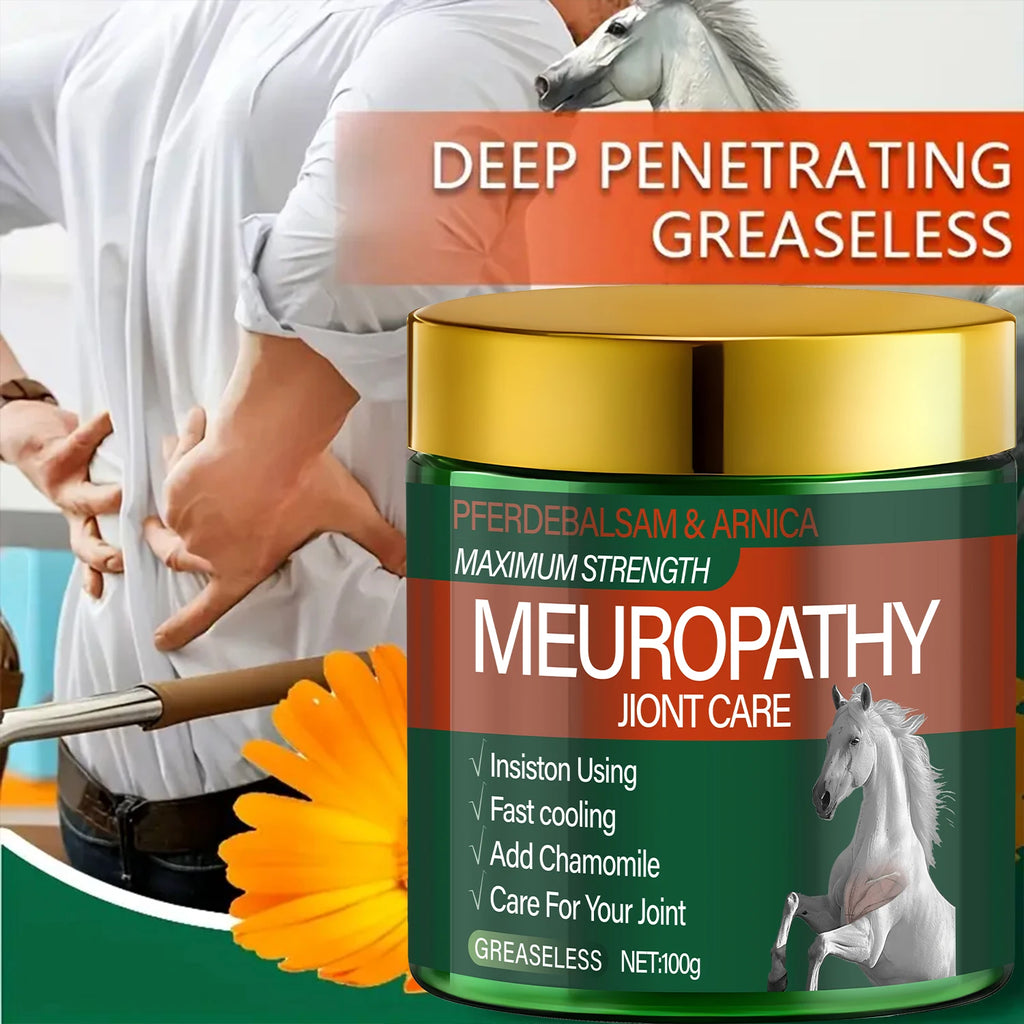 Pferdebalsam & Arnica Joint Care Cream – Max Strength Cooling Joint Pain Relief Cream Oasis Select