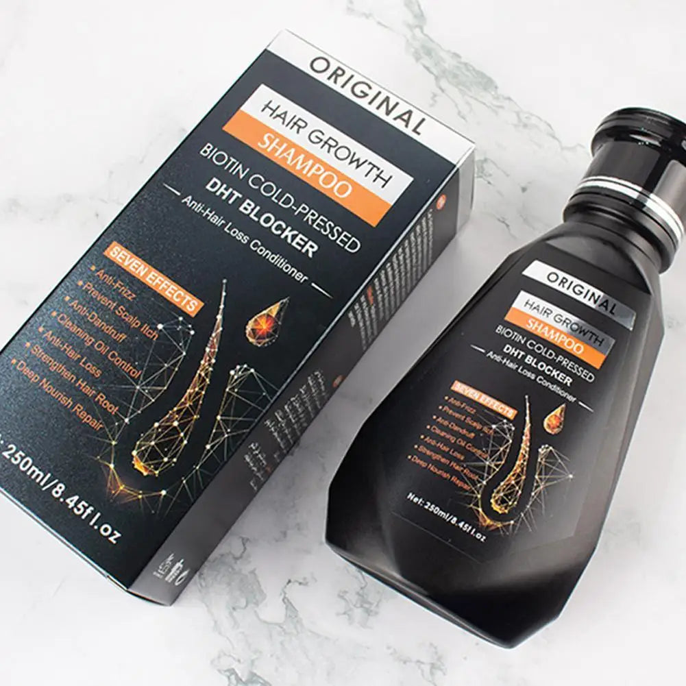 250ML Biotin Shampoo For Hair Growth And Thinning Hair – Ginger Shampoo Thickening Formula For Hair Loss Treatment For Women Men Oasis Select