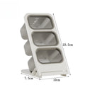 1pcs Oblique Design Desktop Pen Storage Box Large Space Stationery Organizer Holder for School Office Cosmetic Storage Oasis Select S