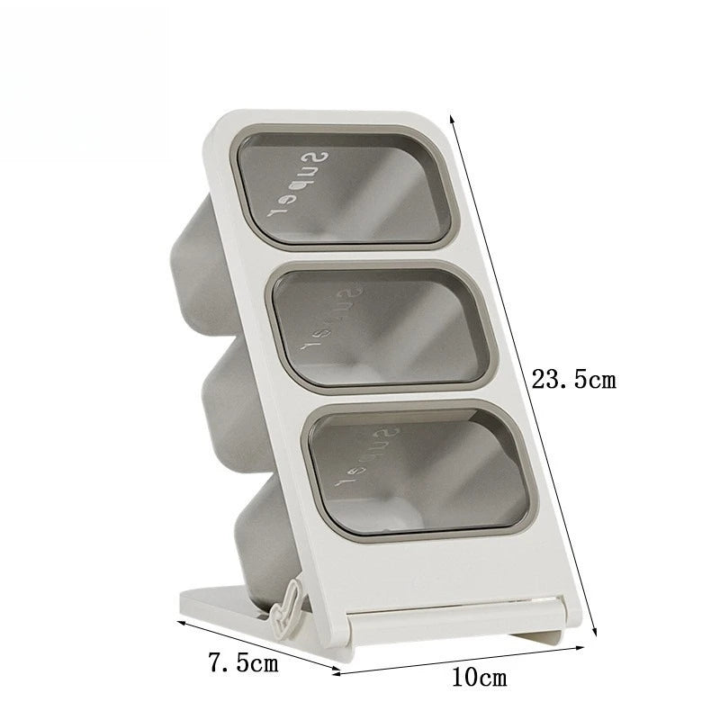 1pcs Oblique Design Desktop Pen Storage Box Large Space Stationery Organizer Holder for School Office Cosmetic Storage Oasis Select S