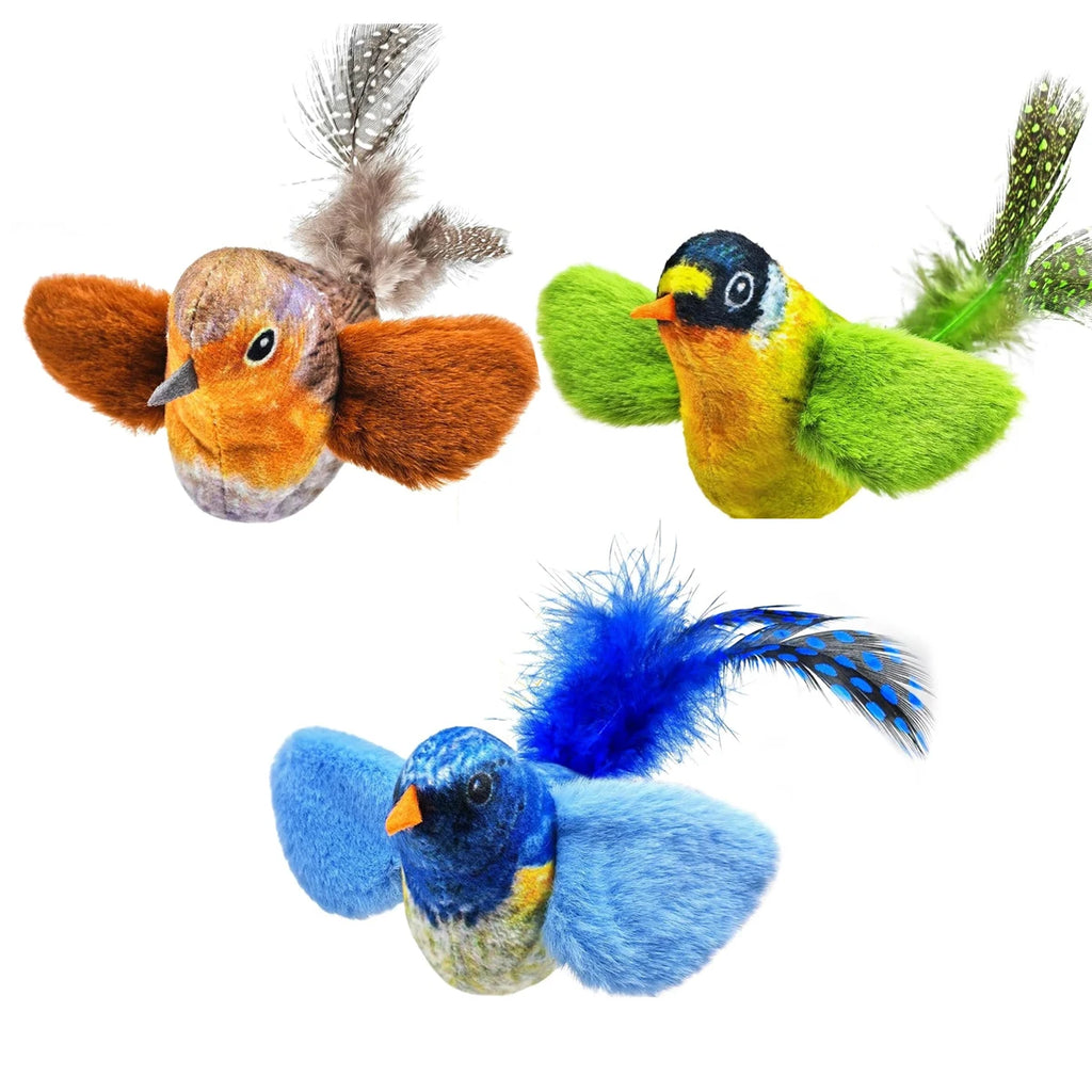 Hanging Cat Toy Real Feathers Catnip Dangling Interactive Teaser Kitten Pet Supplies Indoor Play Exercise Gift Cats New 2026 Oasis Select Combo