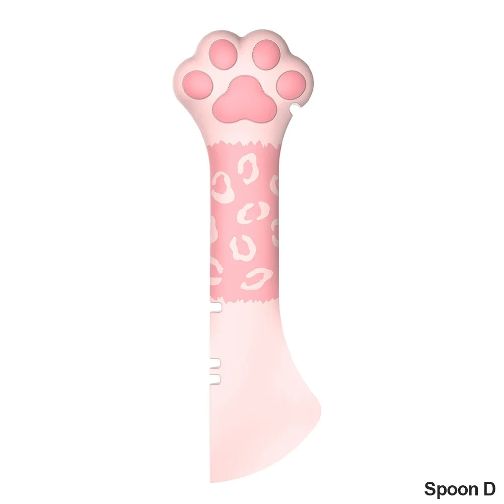 Multifunction Pet Canned Spoon Jar Opener Puppy Feeding Mixing Wet Dry Scoop Cat Dog Accessories Feeder Shovel Pets Tableware Oasis Select D