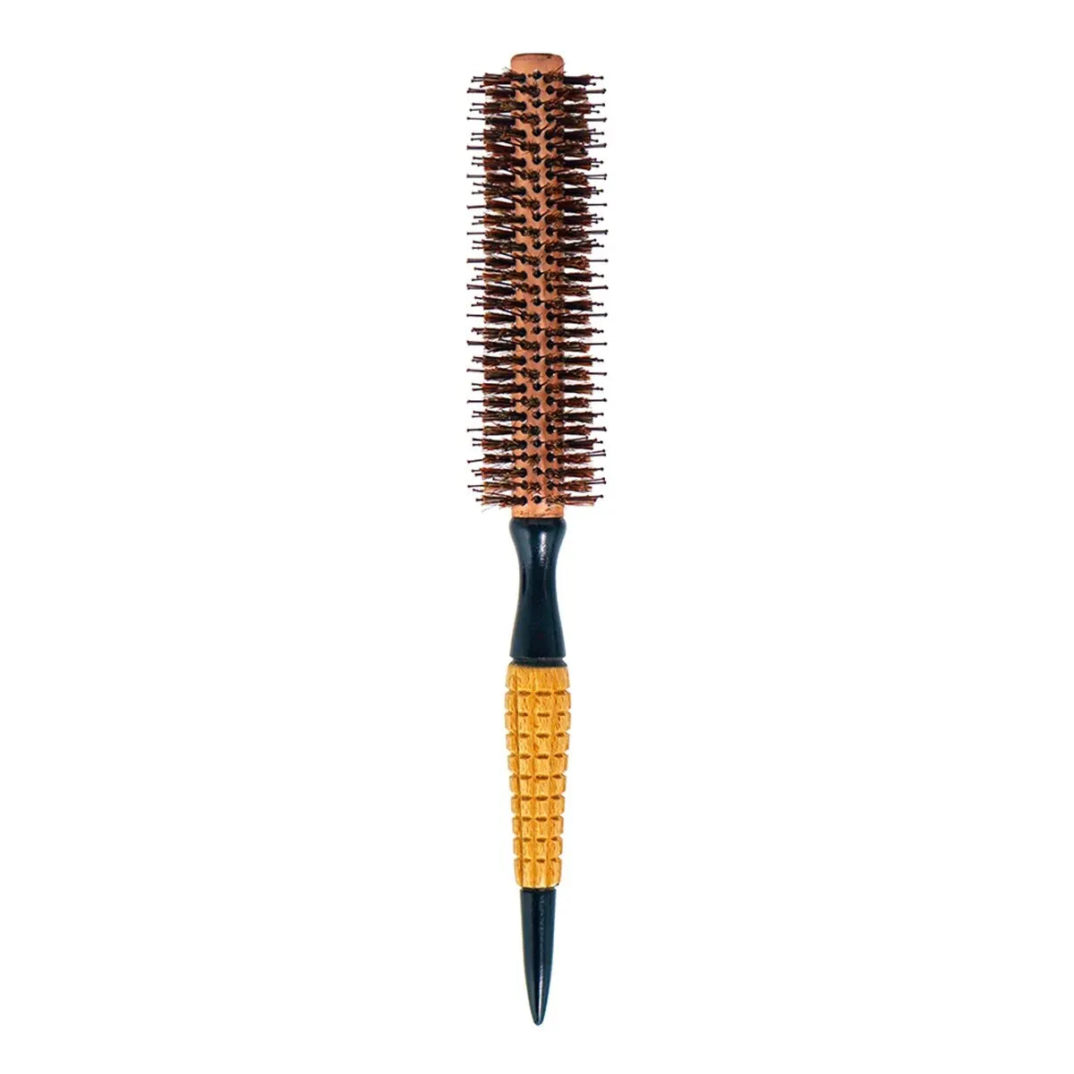 Wood Handle Boar Bristles Round Brush Hair Curly Comb Pro Hair Brush Anti Static Brush Teasing Brush Hairdresser Styling Tools Oasis Select 233-10