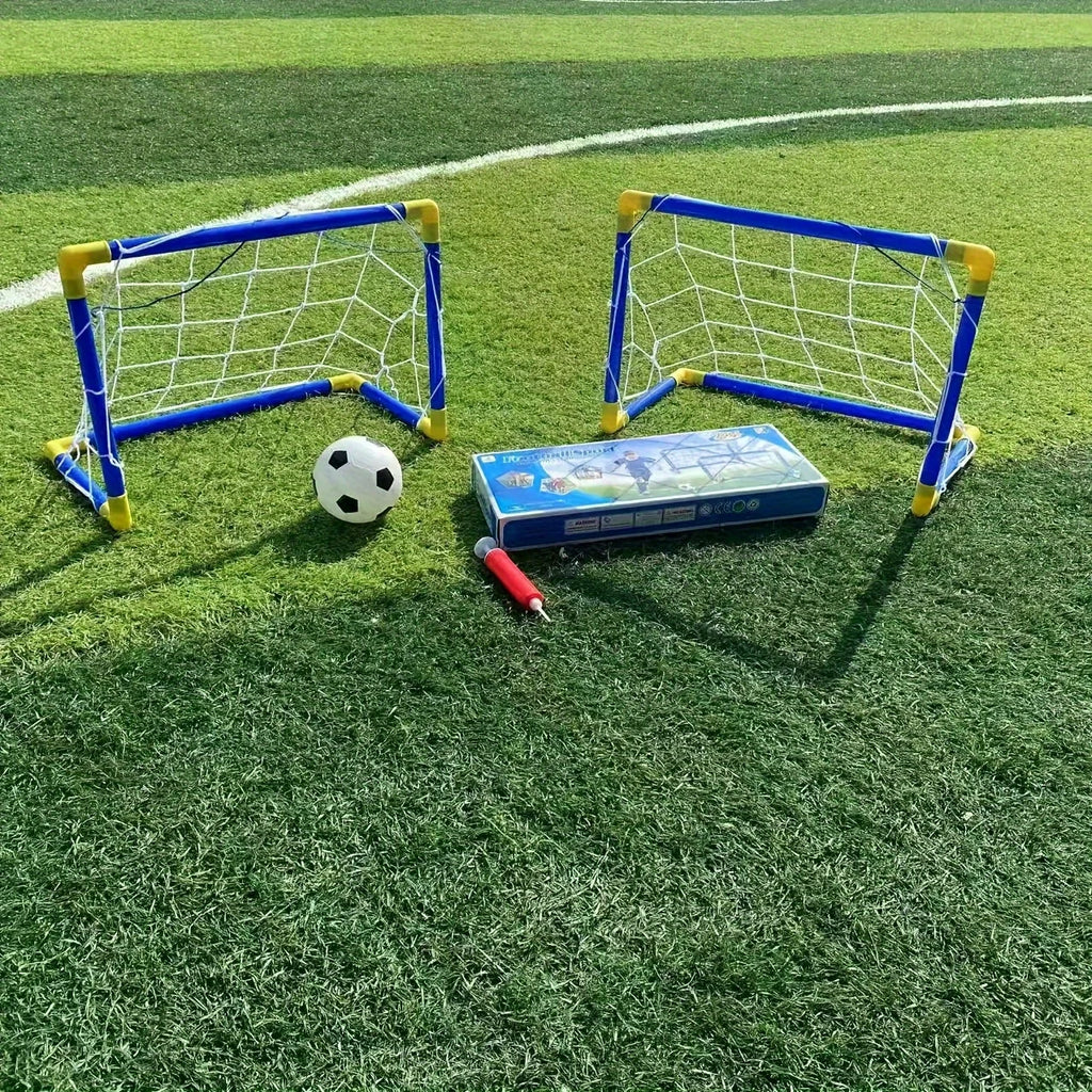 Assembled Foldable Soccer Goal Set, Portable Sports Toy, Suitable for Indoor/outdoor Activities, Children's Gift Football Oasis Select