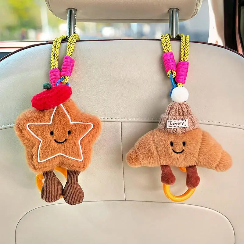 Car Backseat Organizer Cute Cartoon Car Seat Back Hooks Storage Holder Creative Car Accessories Interior Oasis Select