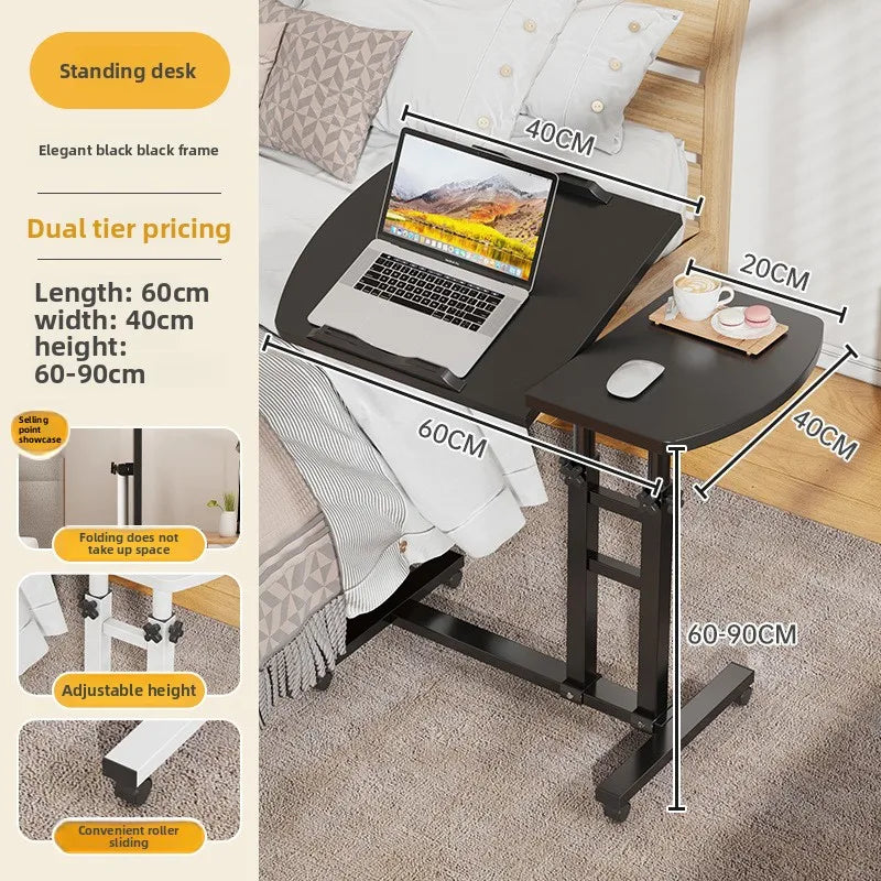 Multi-functional Bedside Table Removable Computer Desk Bedroom