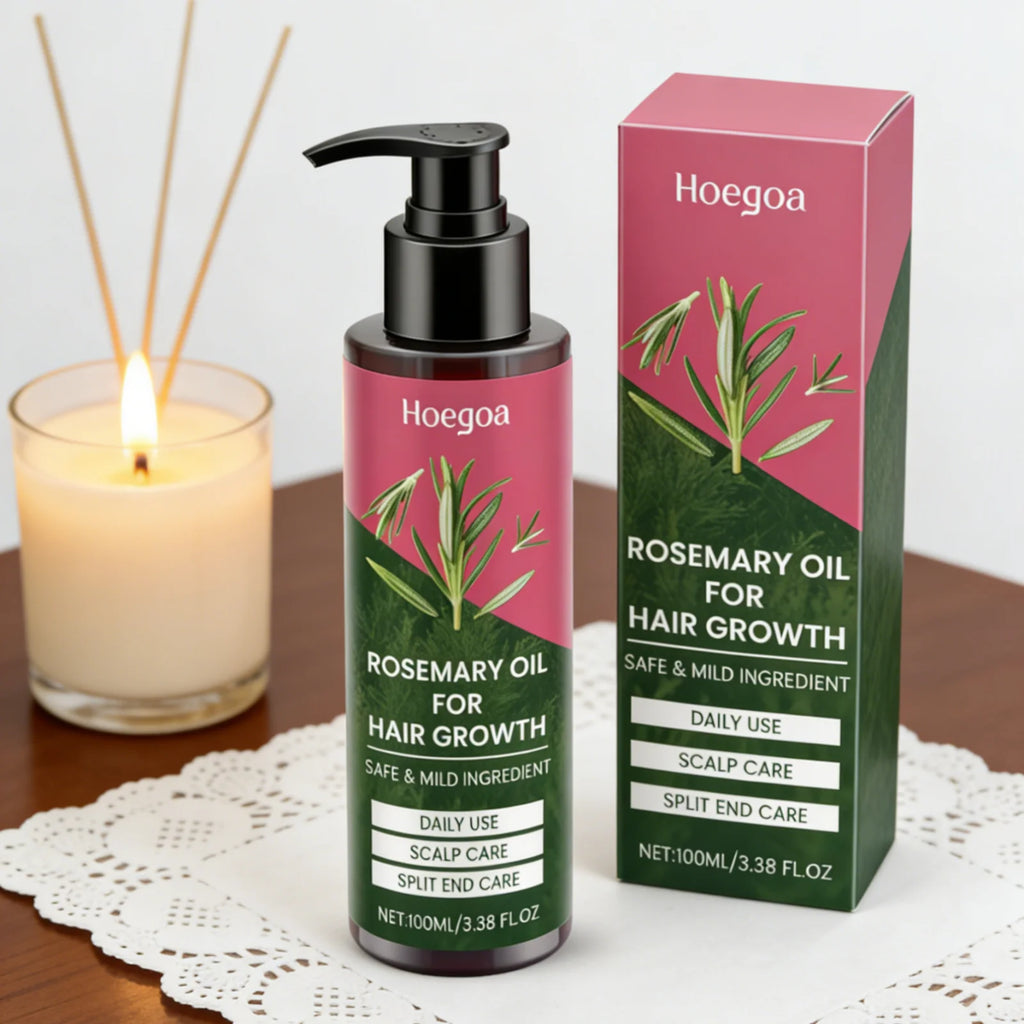 Hoegoa Rosemary Oil for Hair Growth & Scalp Care – 100ml Rosemary Hair Oil Oasis Select