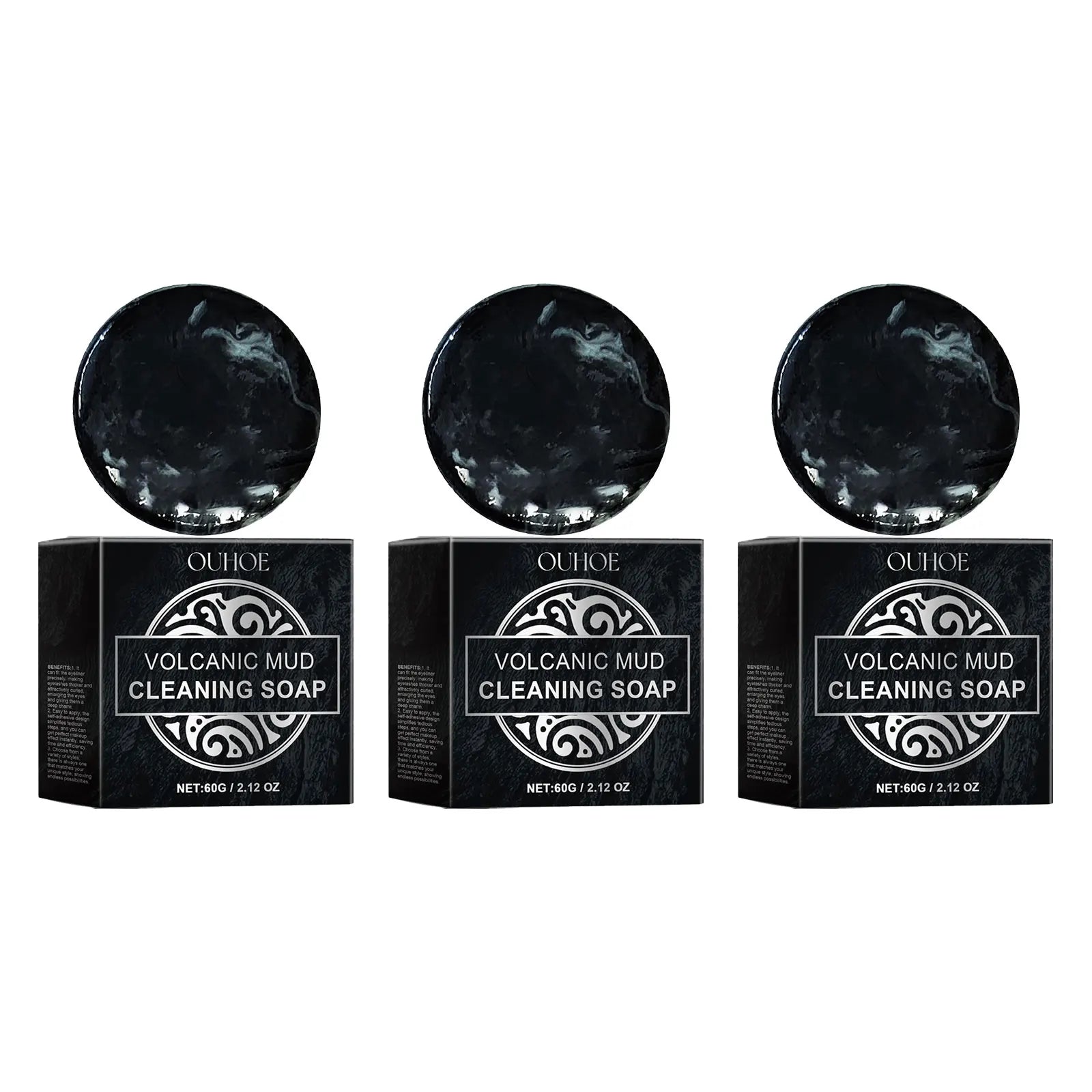 Volcanic Mud Soap – Oil Control, Deep Cleanse & Brightening