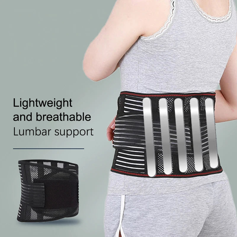Breathable Lumbar Support Belt with 5 Stays | Men & Women Lumbar Support Belt Oasis Select