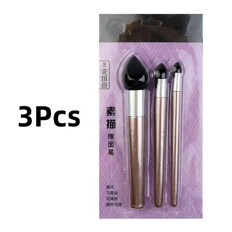2/3Pcs Non-shedding Soft Sponge Mixing Stumps Multi Shape Tips Oil Pastel Smudge Pen for Art Exam Creation Use Oasis Select A8