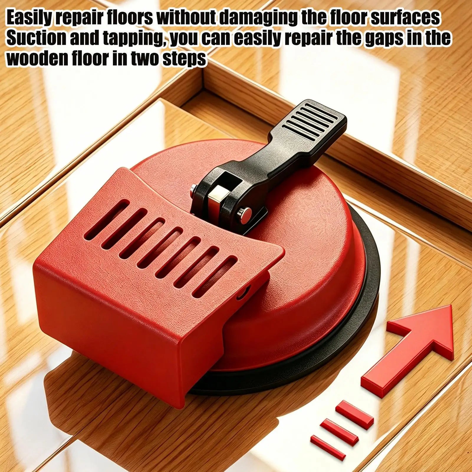 Floor Gap Repair Tool Suction Suction Cup Professional-Grade Seamless Joint Tool Floor Gap Repair Tool Flooring Fixing Puller Oasis Select