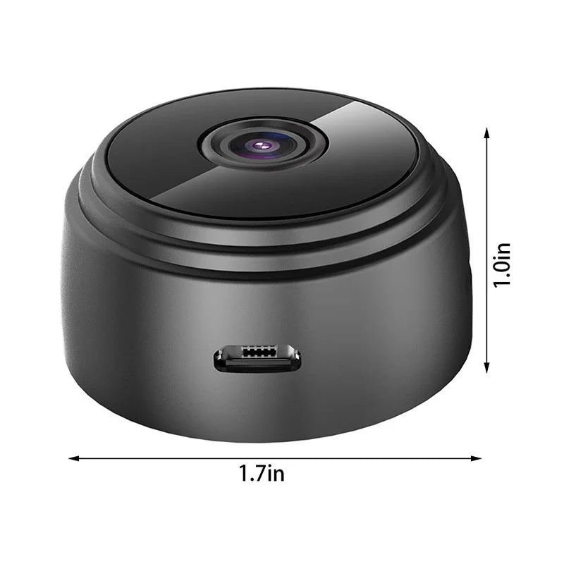 A9 WiFi Mini Camera HD 1080p Wireless Video Recorder Voice Recorder Security Monitoring Camera Smart Home For Infants And Pets Oasis Select