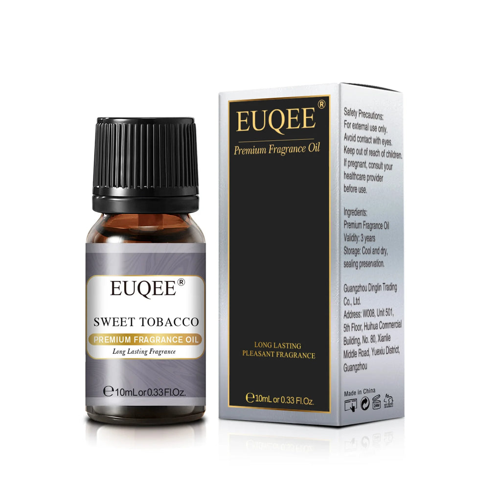EUQEE 10ml Fragrance Oil – Reed Diffuser, Candle & Aromatherapy