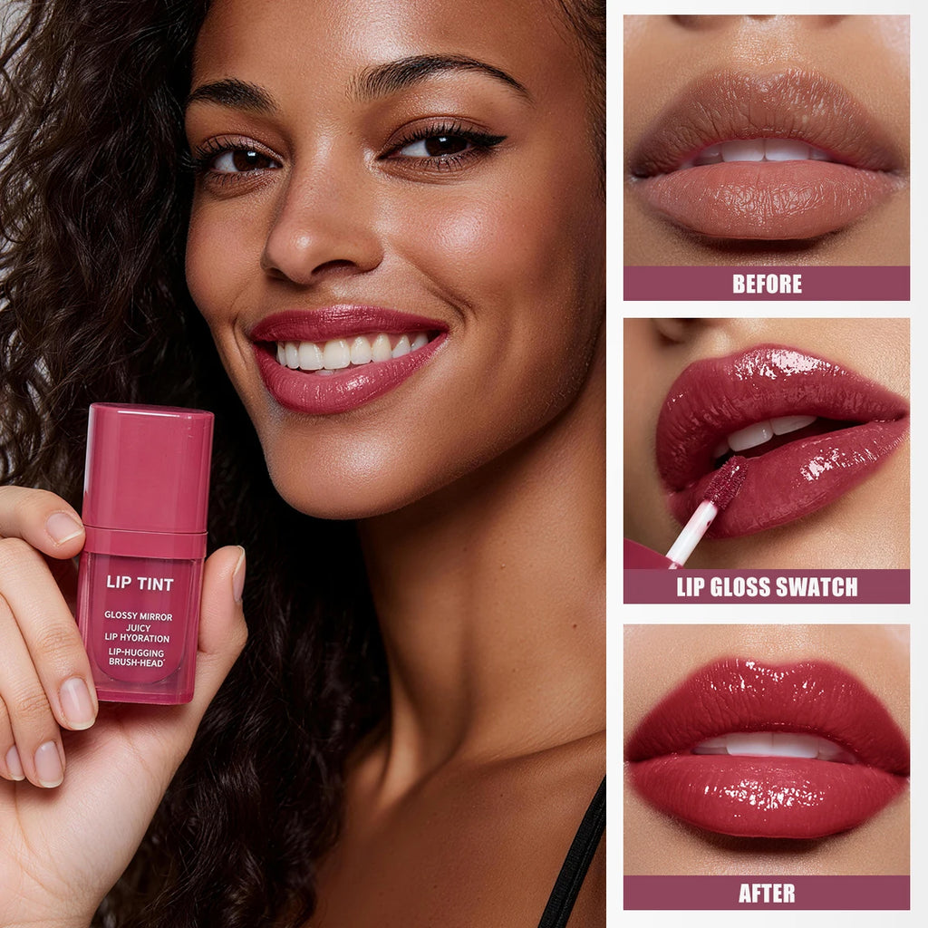 Hello Kiss 6-Color Matte Velvet Lip Gloss – Waterproof & Hydrating