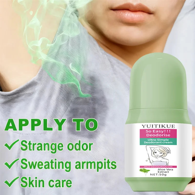 YUITIKUE Ultra-Simple Deodorant Cream - So Easy to Use, Controls Sweat & Odor While Moisturizing Skin Oasis Select
