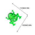 Glowing Inflatable Green Bouncing Frog Toad Ballon Jungle Animal Toy Funny Kids Party Gift Birthday Wedding Decoration Oasis Select C One Size