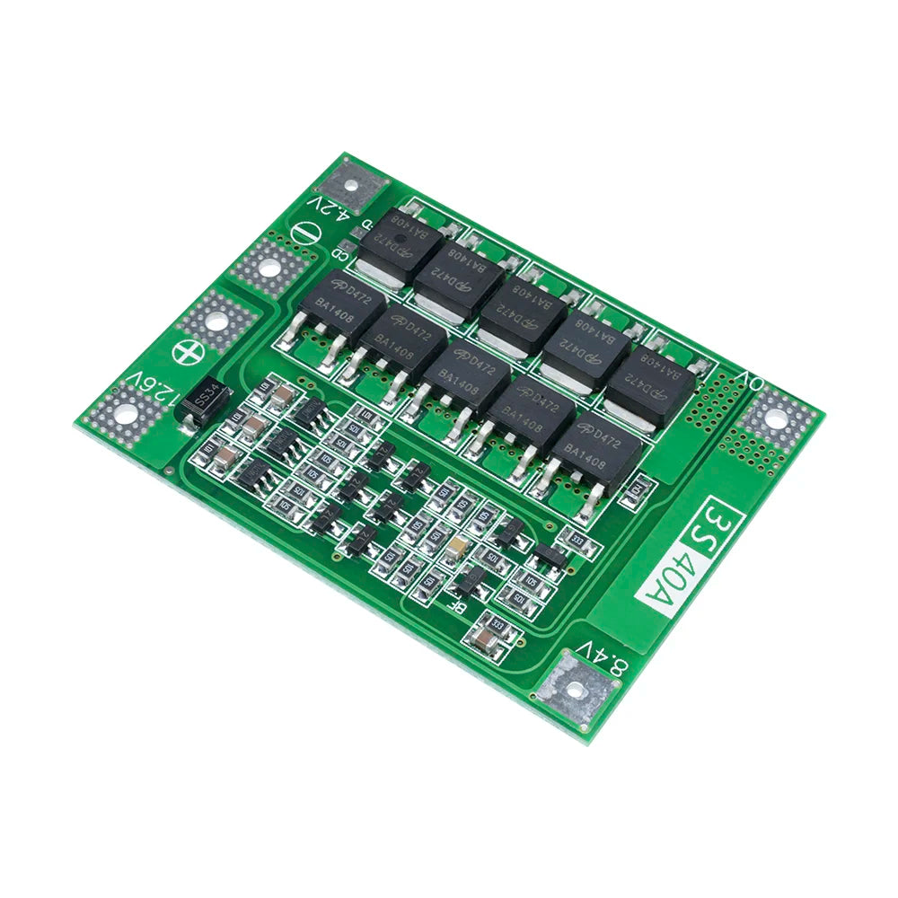 5Pcs 3S 40A Li-ion Lithium Battery Charger Protection Board 18650 BMS Battery Charging Circuit Protection Module Oasis Select