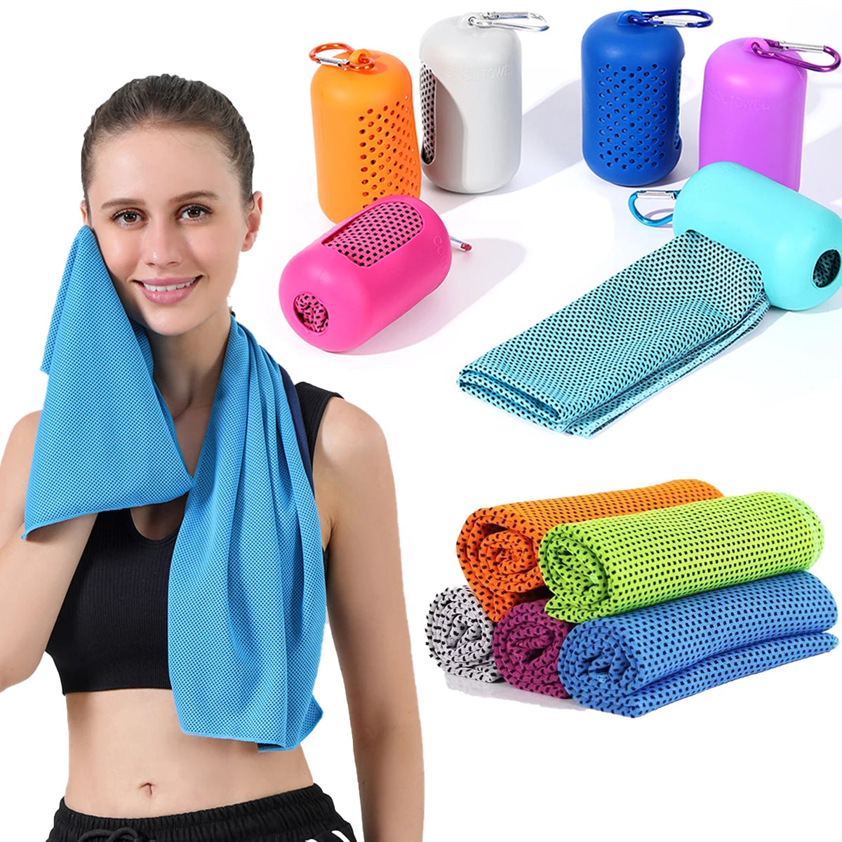 New Microfiber Towel Sports Quick-drying Super Absorbent Camping Towel Super Soft and Lightweight Gym Swimming Yoga Beach Towel Oasis Select