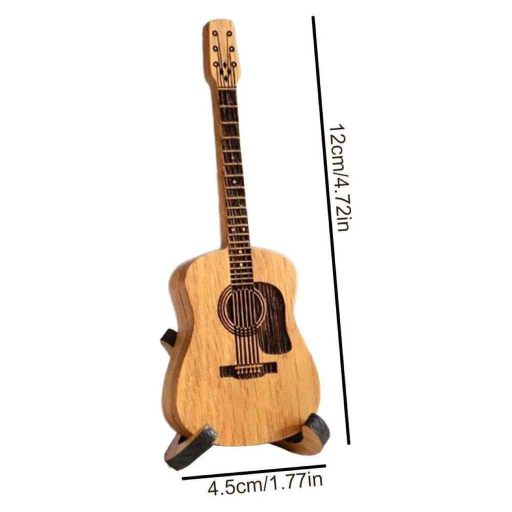 Personalized Wooden Guitar Pick Box with Standard 3 Pcs Engraved Guitar Picks Box for Guitar Lovers, Guitar Plectrum Storage Box Oasis Select