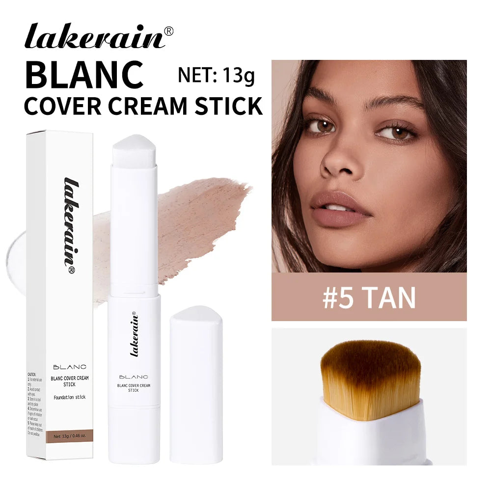 Lakerain Color-Changing Foundation Stick – Full Coverage Matte