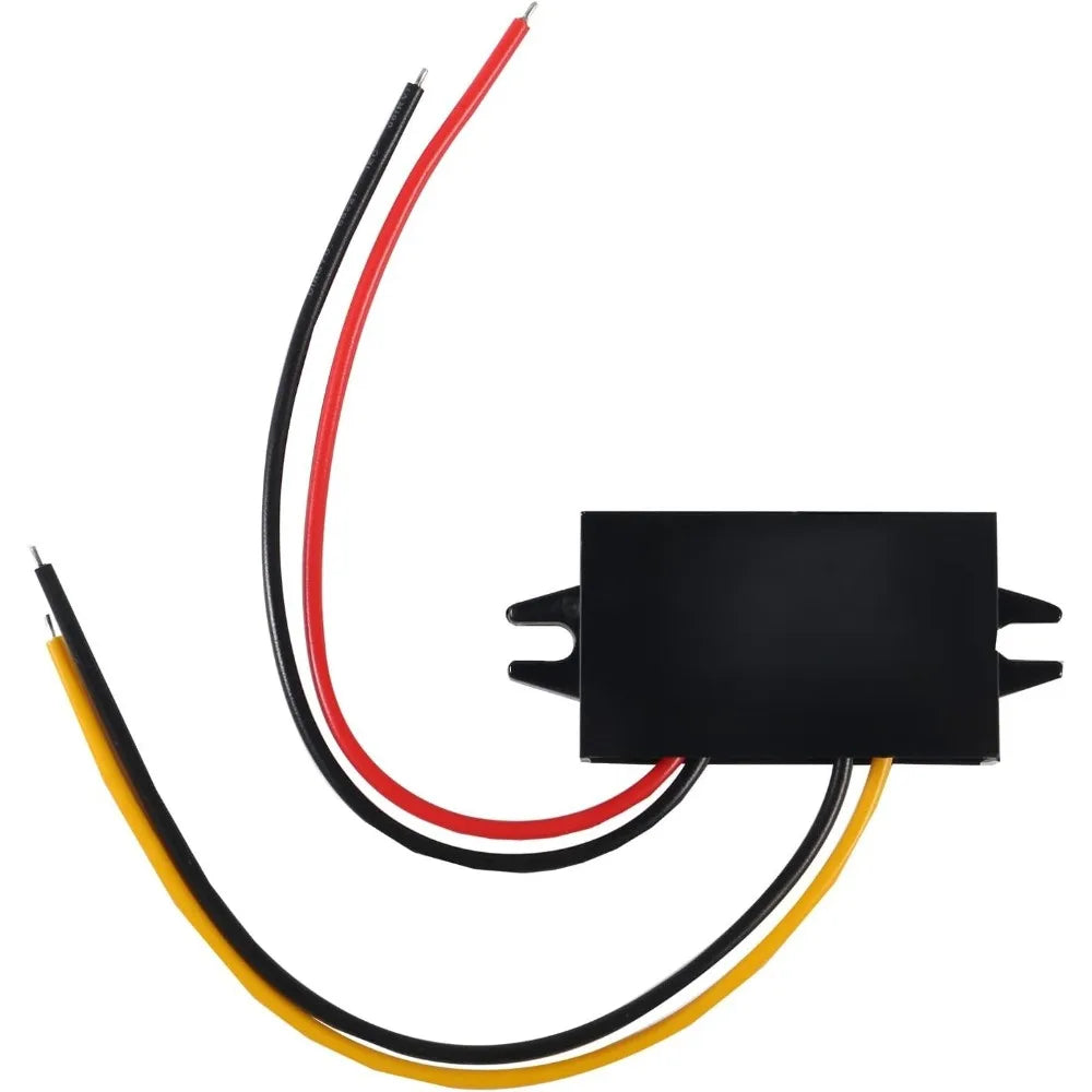 12V To 5V 3A 15W Buck Converter Module DC To DC Regulator Car Power Converter With Wire Interface For Car LED Display Car Radio Oasis Select