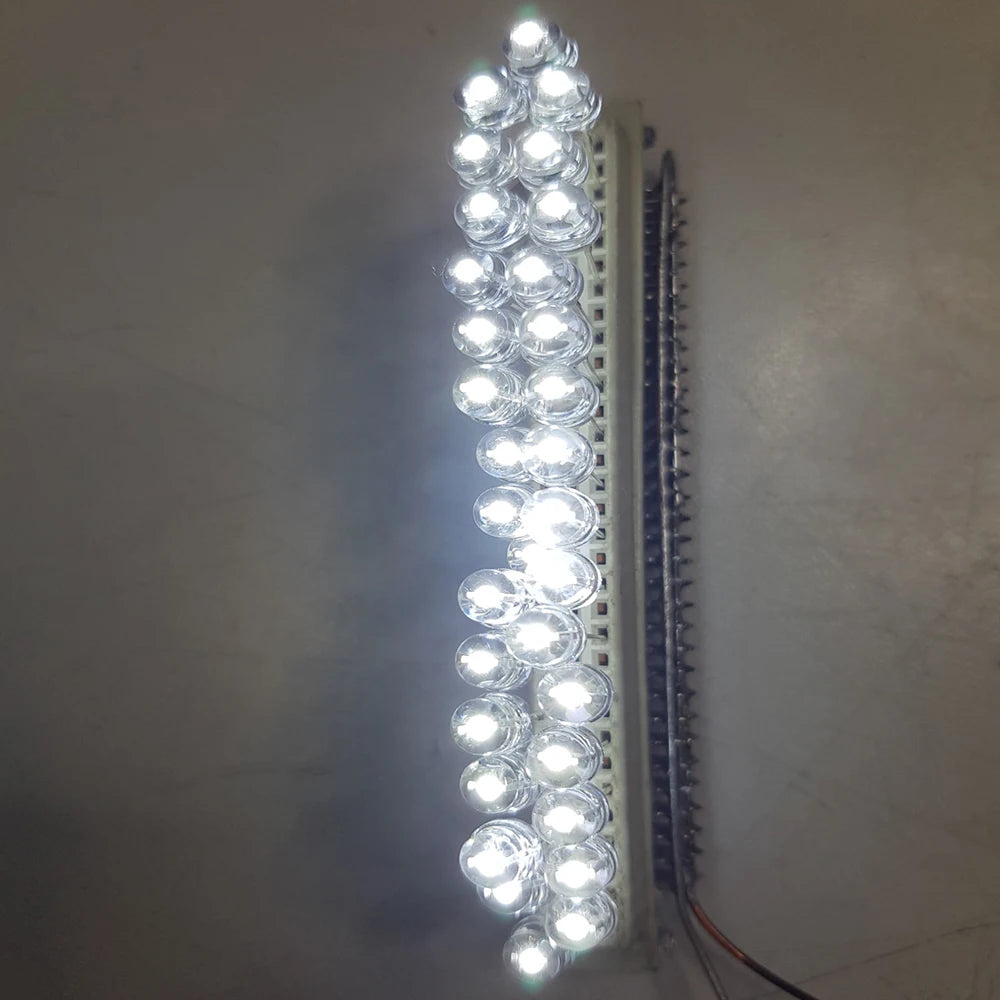 10PCS 5mm Straw Hat Wide Angle LED Bulbs – Multi-Color DIY