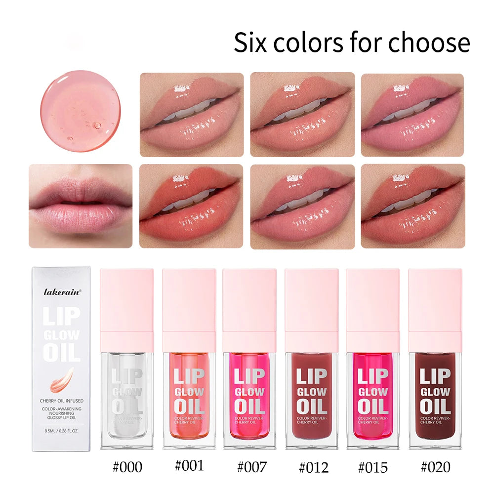 Moisturizing Lip Gloss Mirror Water Lip Glaze Nourishes Lips Liquid Lipstick Volume Lip Clear Lipgloss Women Lips Cosmetics Oasis Select