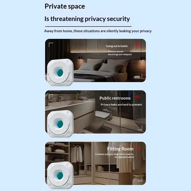 Hotel Smart Camera Detectors For Anti-peeping And Anti-photography USB Infrared Detectors Oasis Select